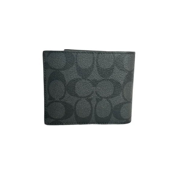 Coach Villians3 in 1 Wallet In Signature Canvas With Patches new